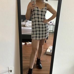 Kendall and Kylie Plaid Vintage Dress